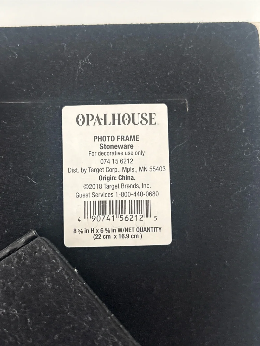 Opalhouse Target Ceramic Embossed Soft Pink Photo Frame 4x6